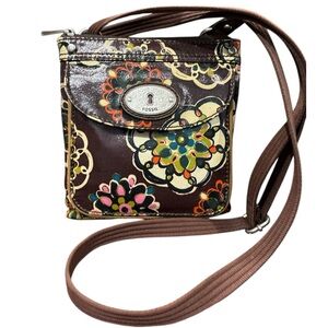 Fossil Key-Per Retro-Inspired Crossbody Bag